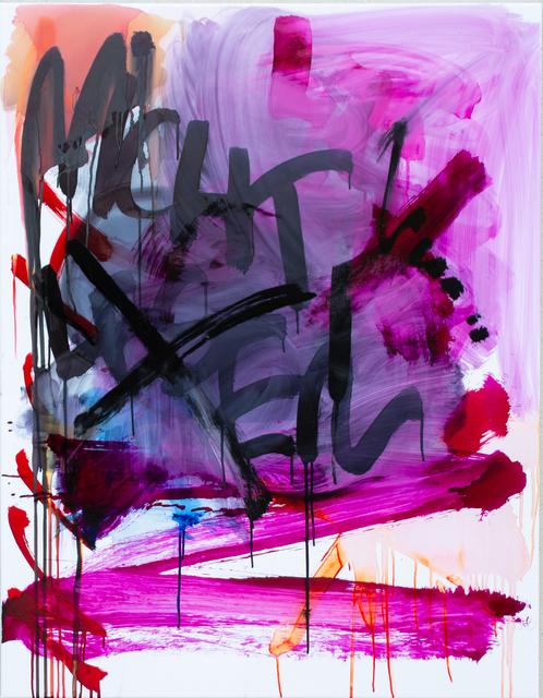 Thierry Furger, ‘SCHRIFTENMALER 01’, 2020, Painting, Ink and acid on white aluminium, KOLLY GALLERY