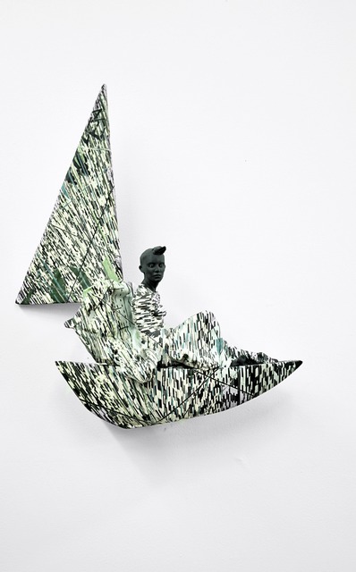 Cristina Córdova, ‘Ven’, 2015, Sculpture, Ceramic, resin, metal (handbuilt, laminated, glazed, sandblasted and assembled), Seager Gray Gallery