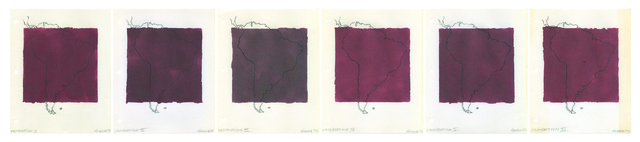 Horacio Zabala, ‘Seis obstrucciones de América del Sur (del I al VI)’, 1973, Henrique Faria Fine Art