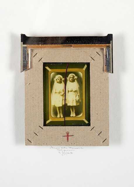 Natale Zoppis, ‘Museo della Memoria, Reliquiario’, 1994, Photography, Mixed techniques (Polaroid and cardboard bounded with staples, interventions in red tempera) applied on original cardboard, Finarte
