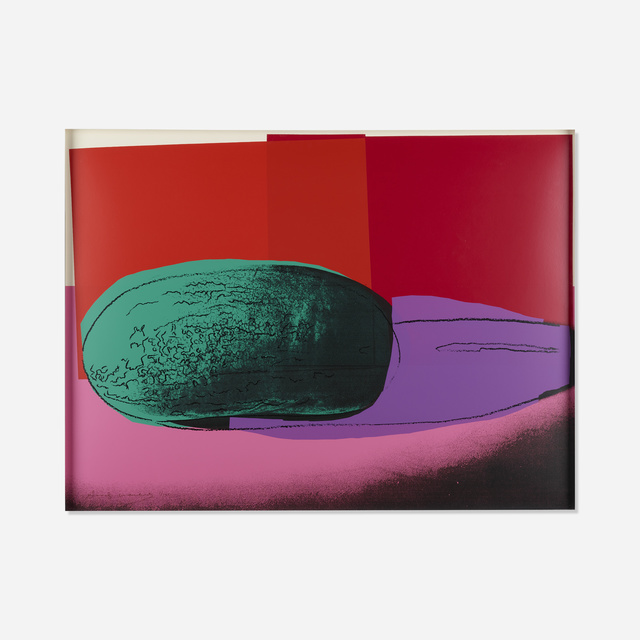 Andy Warhol, ‘Watermelon from Space Fruit: Still Lifes’, 1979, Print, Screenprint in colors, Rago/Wright