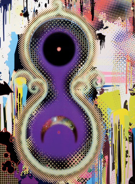 Takashi Murakami, ‘Genome No.10 7x2 122’, 2009, Print, Offset lithograph and foil blocking with high gloss varnishing on UV paper, artrepublic