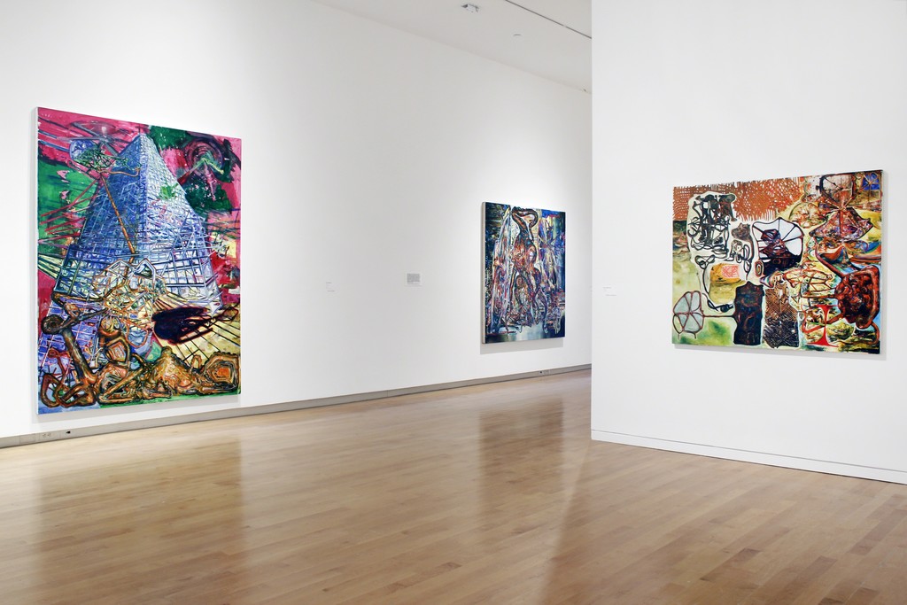 Steve DiBenedetto: Evidence of Everything, November 15, 2015 -April 3, 2016 (The Aldrich Contemporary Art Museum installation view).
Photo: Chad Kleitsch
Steve DiBenedetto: Evidence of Everything, November 15, 2015 -April 3, 2016 (The Aldrich Contemporary Art Museum installation view).
Photo: Chad Kleitsch