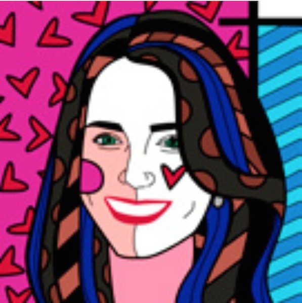 Romero Britto, ‘Our Princess (Magenta Series)’, 2012, Imitate Modern