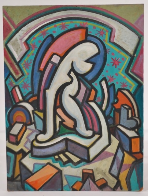 Jules Andre Smith, ‘The Performer’, ca. 1918, The Michael Thomas Collection
