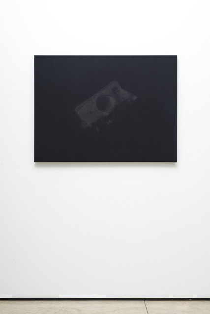 Troy Brauntuch, ‘Untitled (Mark's Camera #4)’, 2015, Painting, Mixed pigments on cotton, Lora Reynolds Gallery
