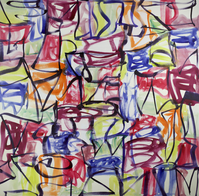 Melissa Meyer, ‘Capital M’, 2015, Painting, Oil on canvas, Heather Gaudio Fine Art