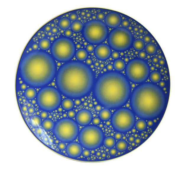 Tauba Auerbach, ‘Apollonian-ish Dish (set of 10)’, 2019, SFMOMA Art Bash: Benefit Auction 2019