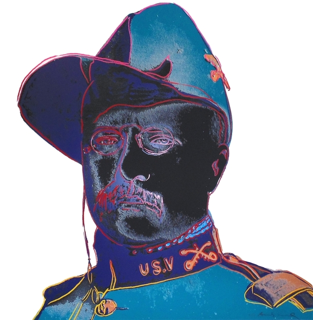 Andy Warhol, ‘Teddy Roosevelt (FS II.386)’, 1986, Print, Screenprint on Lenox Museum Board, Revolver Gallery