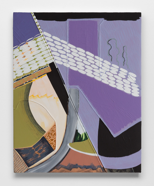 Magalie Guérin, ‘Untitled (res 1.4)’, 2019, Painting, Oil on canvas on panel, Galerie Nicolas Robert