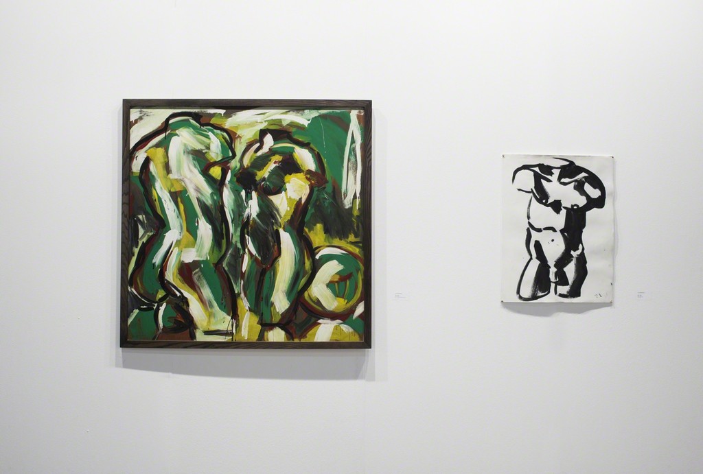 Booth view. Gallery Booth with pieces of Luis Frangella. Booth view. Gallery Booth with pieces of Luis Frangella.