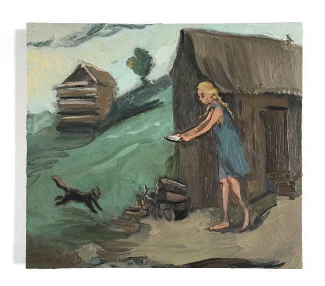 Jane Corrigan, ‘The Feeding’, 2016, Painting, Oil on canvas, Rema Hort Mann Foundation Benefit Auction