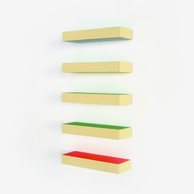 Adam Frezza & Terri Chiao, ‘9 Lines’, 2020, Sculpture, Acrylic paint on wood, Uprise Art