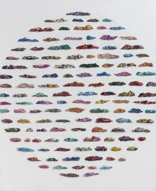 Wu Shaoxiang 吴少湘, ‘Impression of Wutai Mountain I 五台山印象之一 ’, 2018, Painting, Paper, oil on canvas 纸、油彩、布面, Linda Gallery