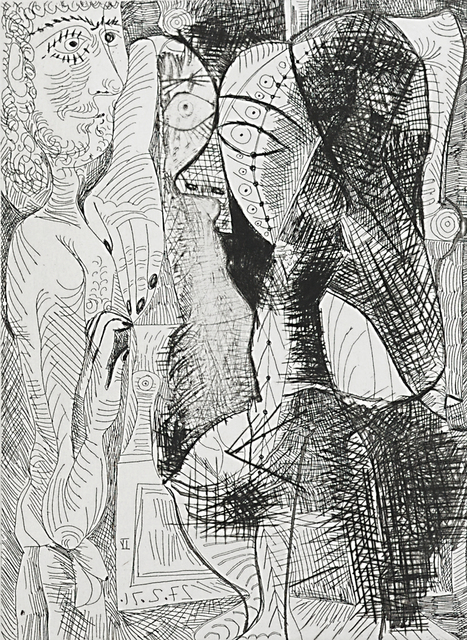 Pablo Picasso, ‘Untitled, plate 61 from Series 156’, Rago/Wright