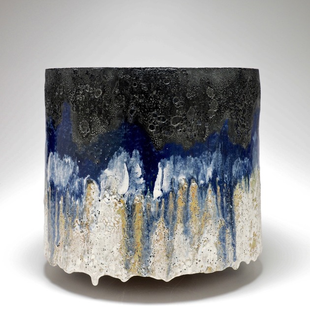 Jay Kvapil, ‘Large Vessel with Drip Base’, 2017, Mindy Solomon Gallery