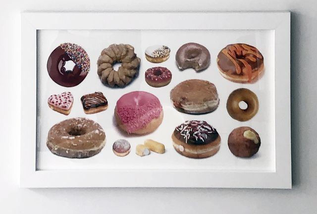 Jeff Gibson, ‘Untitled (Donuts)’, 2017, LMAKgallery
