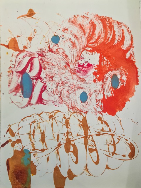 Catherine Howe, ‘Large Summer Flower IX’, 2015, Drawing, Collage or other Work on Paper, Ink on Arches Paper, Cross Contemporary Partners