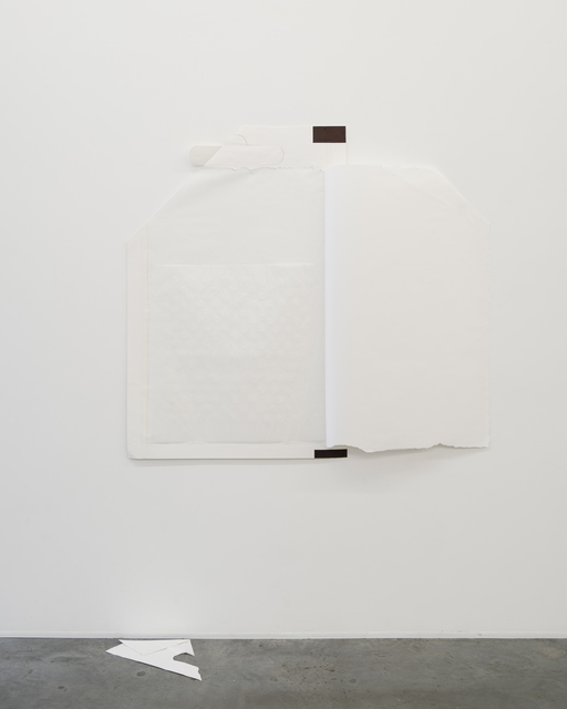 Audrey Cottin, ‘From Memory; One Strawberry Bag Seeds (#0003)’, 2019, Drawing, Collage or other Work on Paper, Preserving paper, neutral PH paper, seeds (strawberry), glue (solvent free), double sided tape, black marker, Tatjana Pieters
