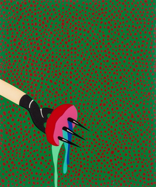 Lucas Samaras, ‘FORK’, 1968, Print, Color screenprint, Doyle