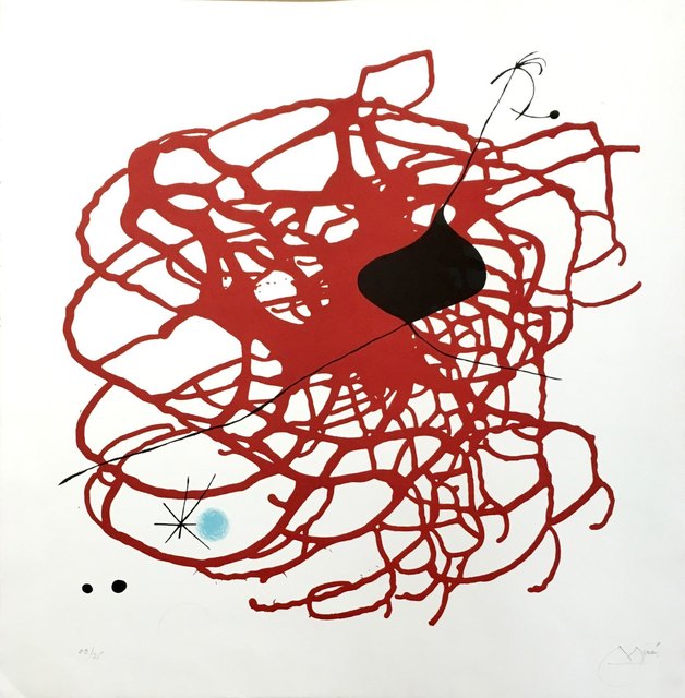 Joan Miró, ‘World Heart Month (Beat)’, 1968, Odalys