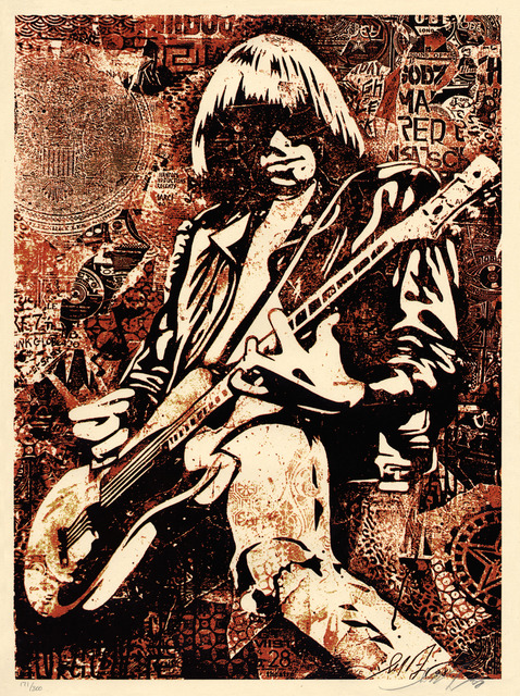 Shepard Fairey, ‘Johnny Ramone’, 2008, Gallery 211