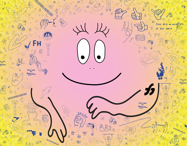 Momu & No Es, ‘Vortex Barpapá’, 2018, JOEY RAMONE