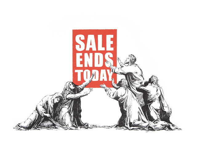 Banksy, ‘Sale Ends (2017)’, 2017, Olivia Connelly