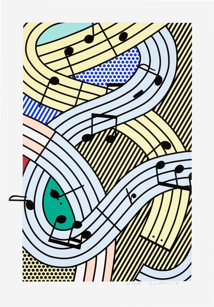 Roy Lichtenstein - Composition III (G. 1679, C. 299)