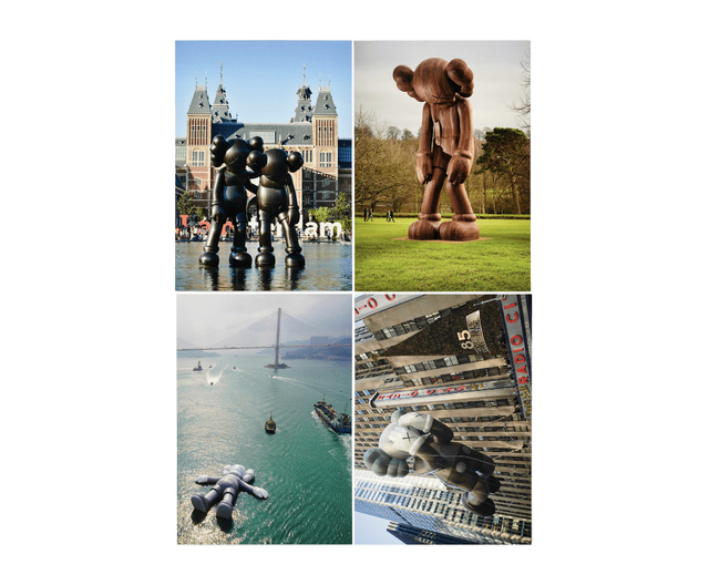 KAWS, ‘KAWS x NGV Postcard (Set of 4) (Monumental Sculptures)’, 2019, Print, Paper, Curator Style