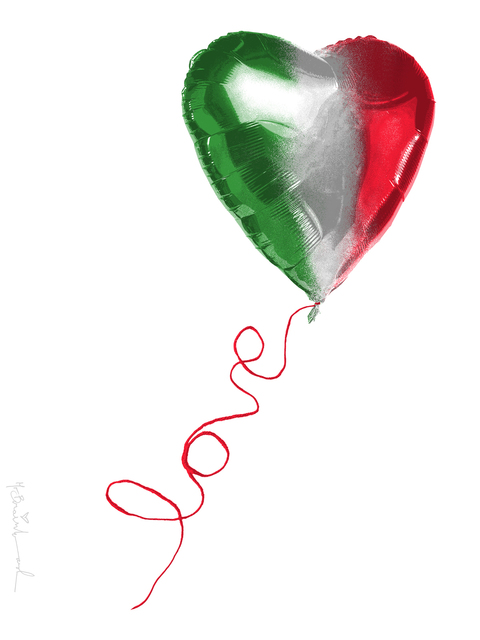 Mr. Brainwash, ‘I Love Italy’, 2020, Print, Silkscreen on paper, Deodato Arte