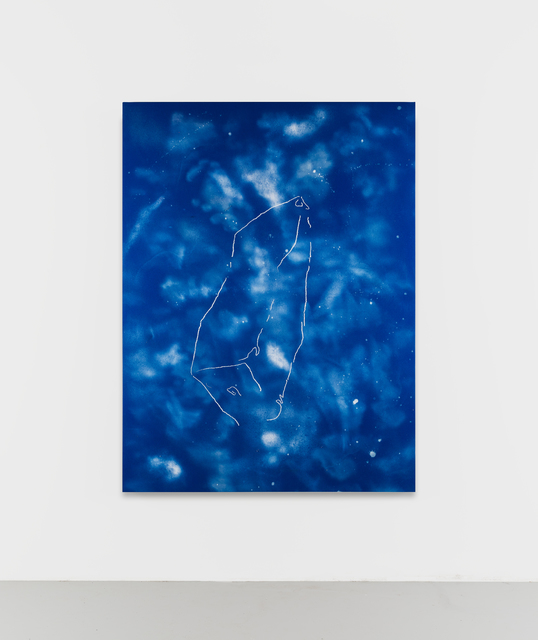 Manuel Tainha, ‘TORSO’, 2020, Painting, Bleach and sewn on cotton, Foco