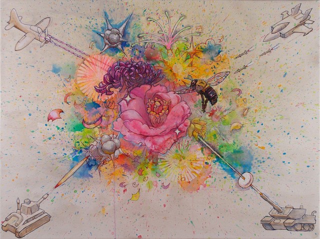 Hiro Sakaguchi, ‘Flowering’, 2016, Painting, Acrylic on canvas, Seraphin Gallery