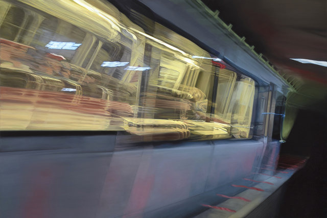 Rosalyn Bodycomb, ‘DC Metro X’, 2017, Painting, Oil on panel, Conduit Gallery