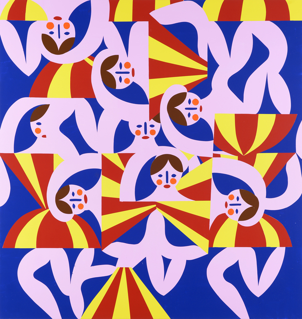 Christoph Ruckhäberle, ‘untitled (Dancer2)’, 2019, Painting, Oil on canvas, Galerie Kleindienst
