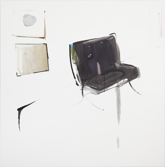 Panos Papadopoulos, ‘Smiley painting and sad chair’, 2015, Eleni Koroneou