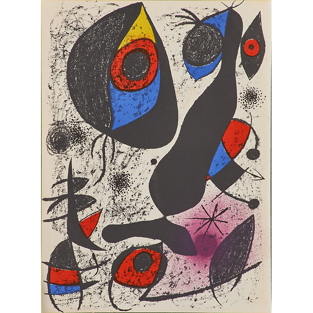 Joan Miró, ‘Seven lithographs in colors’, 1968-1973, Rago/Wright