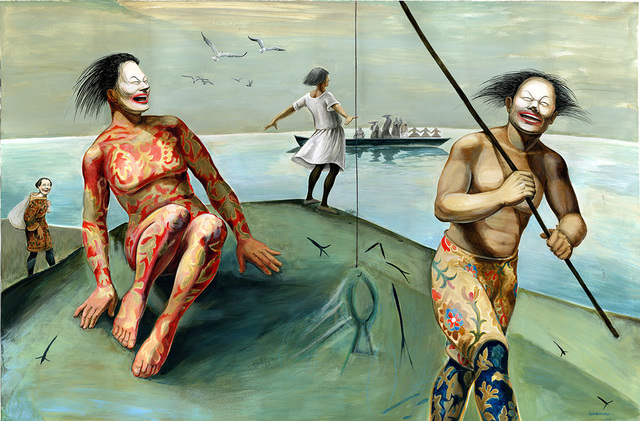 Niniko Morbedadze, ‘Funny fishing’, 2017, Baia Gallery