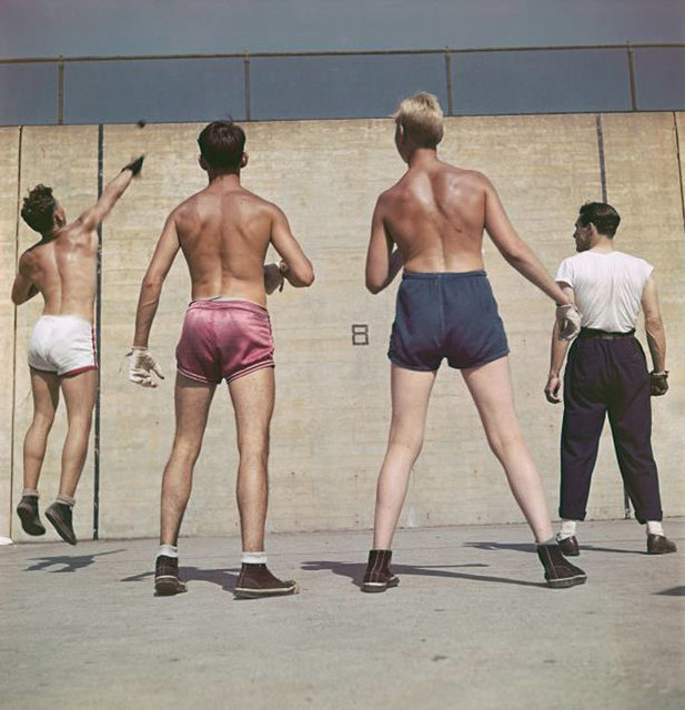 Slim Aarons, ‘Handball In Central Park’, 1947, IFAC Arts