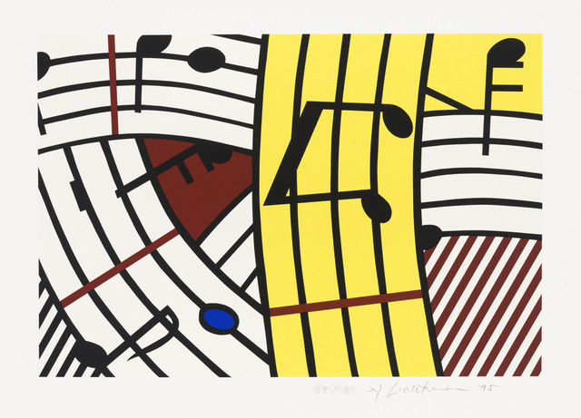 Roy Lichtenstein, ‘Composition IV’, 1995, Galerie d'Orsay