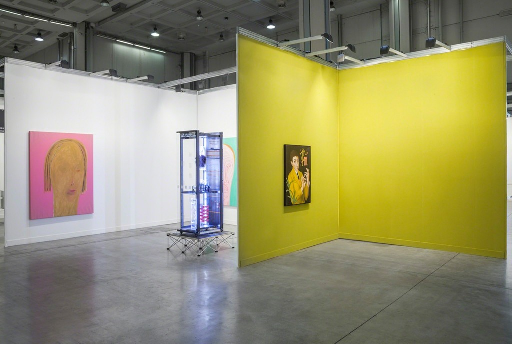 Simon Denny, Patrizio Di Massimo, Lorenzo Scotto di Luzio. Installation view at Miart 2016, 8-10 Aprile 2016 . Photo credit: Sebastiano Pellion di Persano
Simon Denny, Patrizio Di Massimo, Lorenzo Scotto di Luzio. Installation view at Miart 2016, 8-10 Aprile 2016 . Photo credit: Sebastiano Pellion di Persano