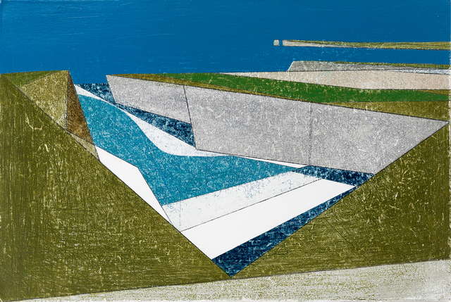 Vanessa Gardiner, ‘Wave Line 9’, ca. 2019, Painting, Acrylic on board, Sladers Yard