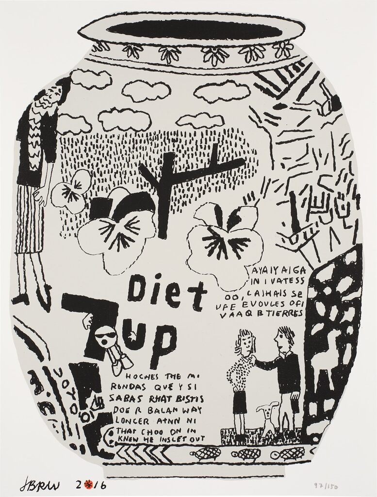Jonas Wood - Diet 7Up Pot