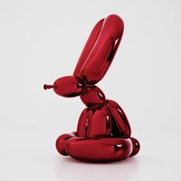 Jeff Koons - Balloon Rabbit (Red)
