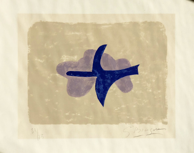 Georges Braque Dans Le Ciel Oiseau Xv 1958 Available For Sale Artsy