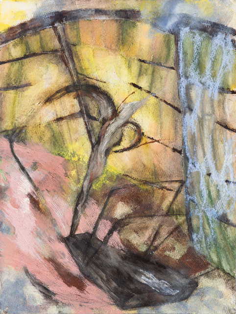 Magdalena West, ‘Samson’, 2014, Painting, Ölfarben-,Terpentingemisch,Kohle,Wachsemulsion,Ölfarbe,Pastellkreide auf Leinwand, galerie burster