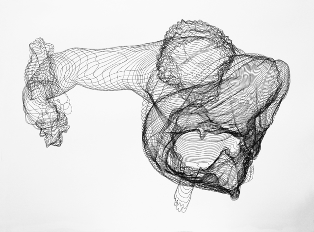 Zachary Eastwood-Bloom, ‘Jupiter’, 2017, Print, Plotted ink drawing, Pangolin London