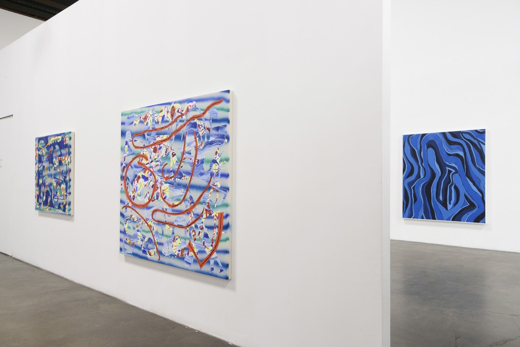 Installation View: Group Show, featuring Trudy Benson, Farshad Farzankia, Benjamin Klein, and Jean Isamu Nagai at Richard Heller Gallery. Exhibition Dates: January 6 - February 10, 2018.
This image: Work by Trudy Benson (with work by Russell Tyler in East Gallery). Installation View: Group Show, featuring Trudy Benson, Farshad Farzankia, Benjamin Klein, and Jean Isamu Nagai at Richard Heller Gallery. Exhibition Dates: January 6 - February 10, 2018.
This image: Work by Trudy Benson (with work by Russell Tyler in East Gallery).