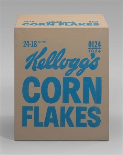 Andy Warhol, ‘Kellogg's Corn Flakes Box’, Silkscreen ink and house paint on plywood, Christie's