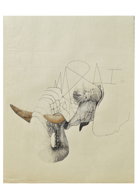 Louis Masai, ‘WWF Series - «Who me? Oh just my tusks...»’, 2019, NextStreet Gallery